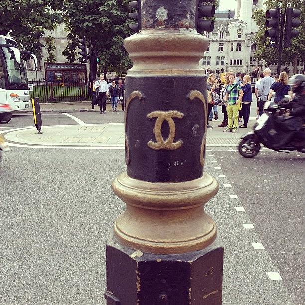 Londons Light Poles Are Chanel Photograph by Brit Sharon