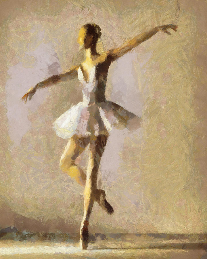 Lone Dancer Painting by Thomas Haas - Fine Art America