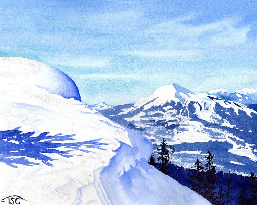 Lone Mountain Painting by Tammy Crawford