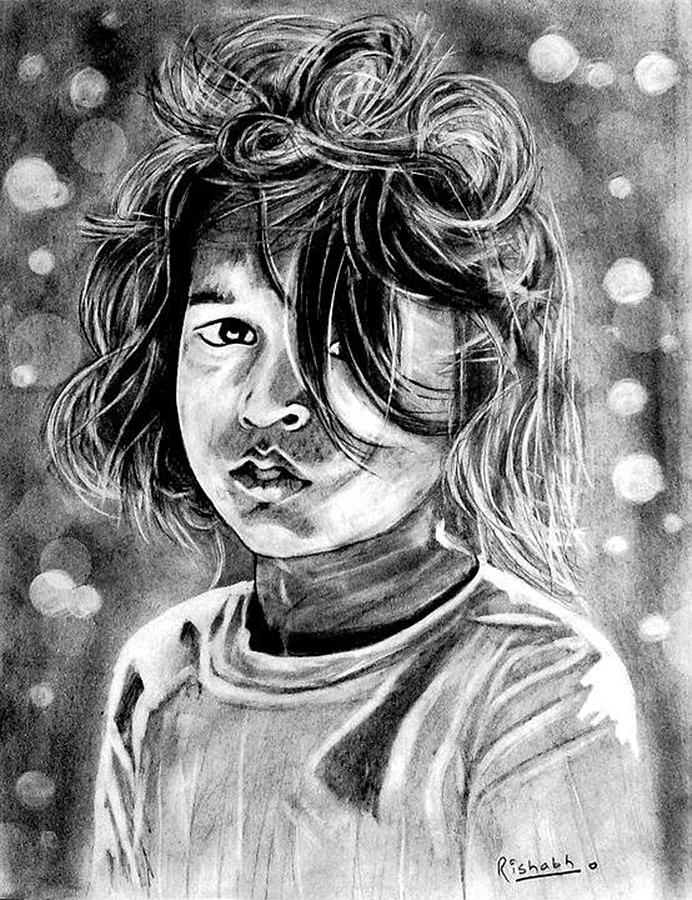 Loneliness Drawing by Rishabh Ranjan