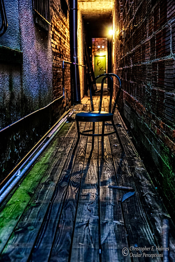 Lonely Alley Photograph by Christopher Holmes