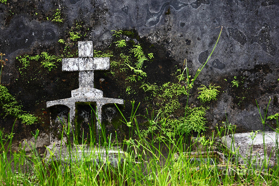 Lonely Grave Portobelo Panama Photograph by James Brunker