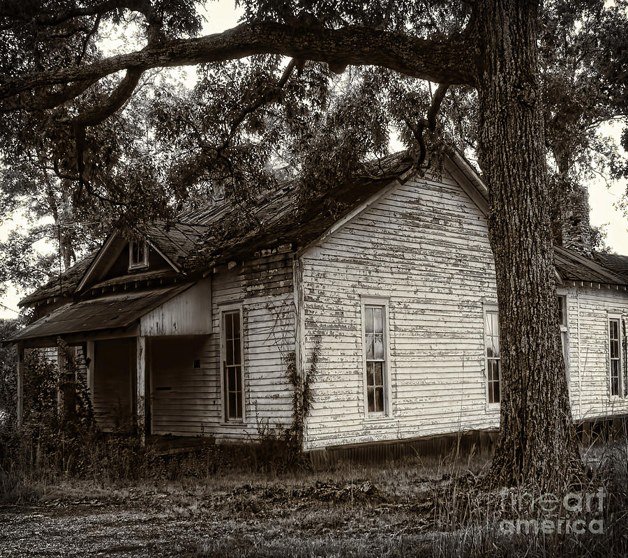 Architecture Photograph - Lonely House by Sherry Bowen