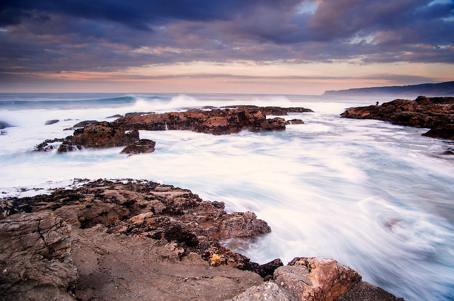 Seascape Photograph - Lonely photographer by Carlos Dourado