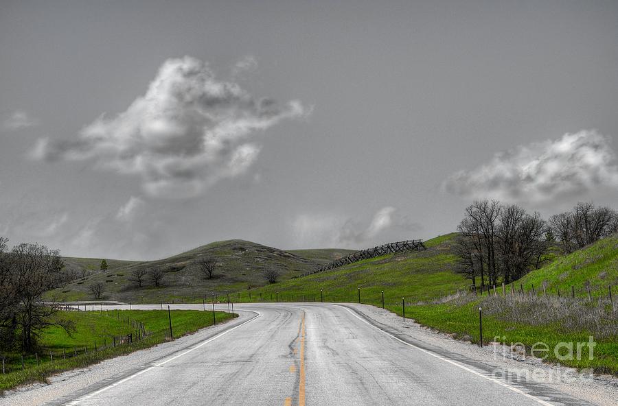 Lonely Road Photograph by Anthony Wilkening
