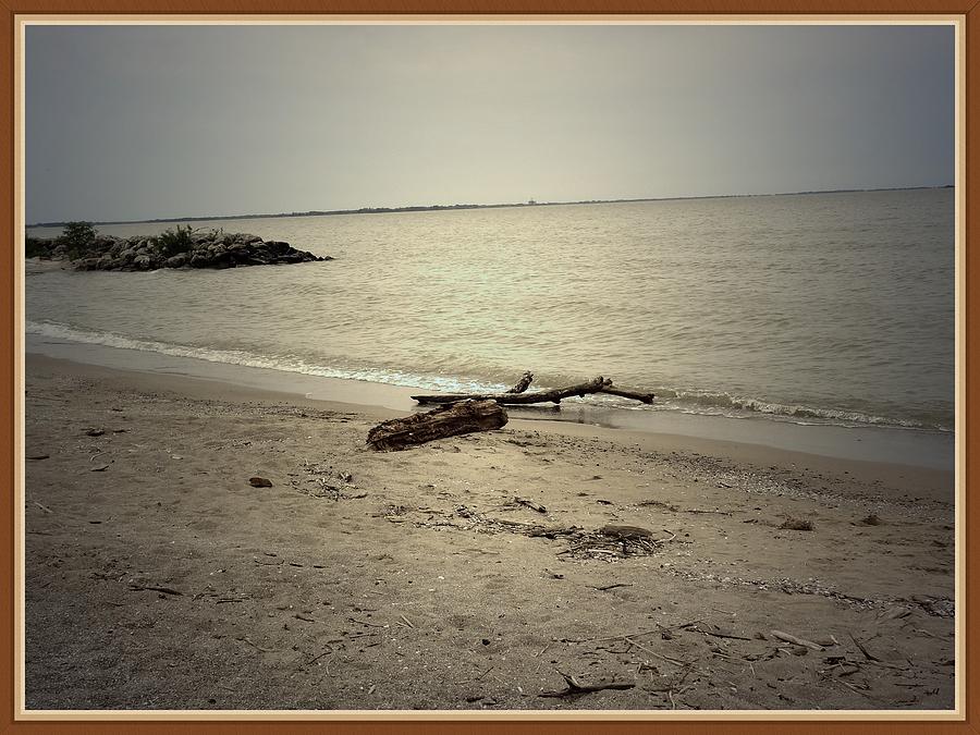 Sea Photograph - Lonely Seashore by Anandi Godse Sea Photograph - Lonely Seashore by Anandi Godse