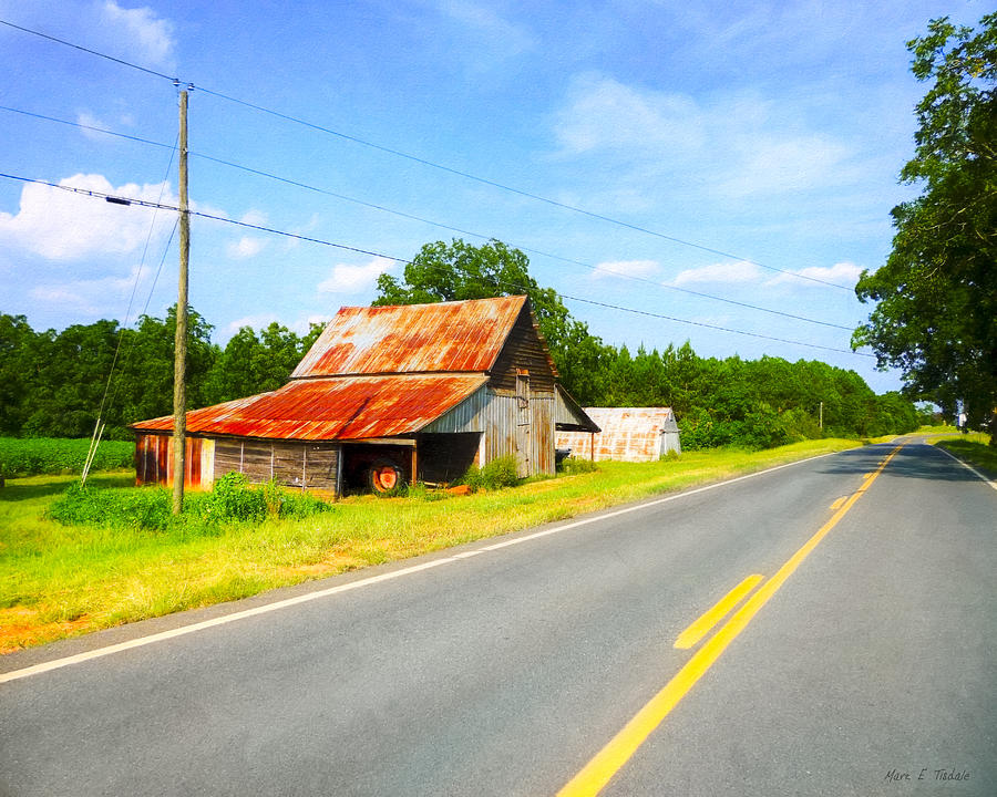 Lonesome Country Roads In The South Photograph by Mark Tisdale