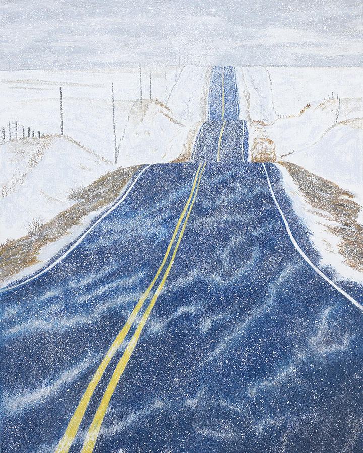 Lonesome Highway Painting by Garry McMichael