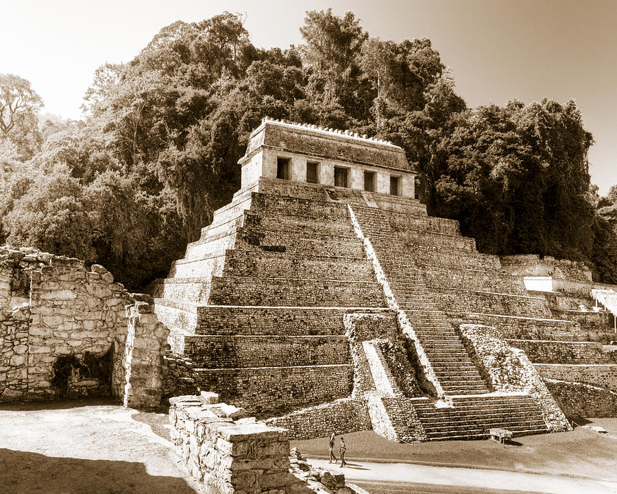 Long Ago In Mayan Palenque Photograph by Mark Tisdale