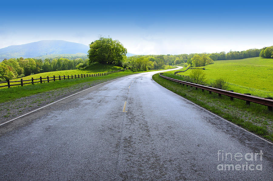 Long and Winding Road Photograph by Thomas R Fletcher - Fine Art America