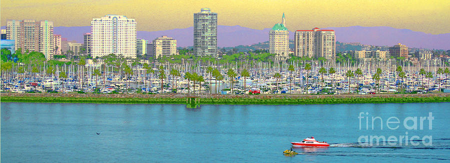 Long Beach California Photograph by Cheryl Del Toro