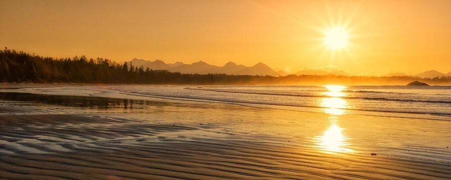 Long Beach Sunrise Photograph by Allan Van Gasbeck