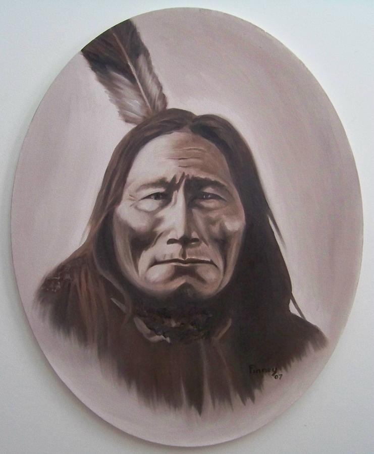 Long Bear Painting by Michael  TMAD Finney