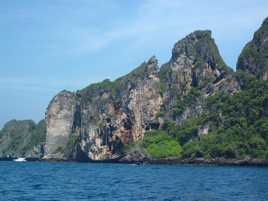 Long Boat Tour - Phi Phi Island - 0113183 Photograph By Dc Photographer 