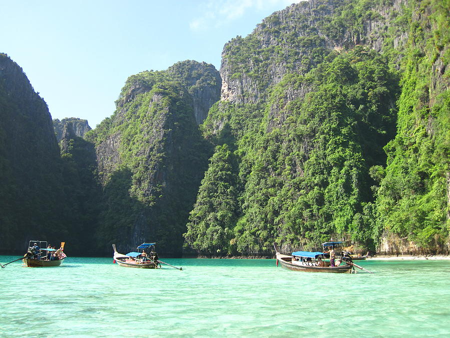 Long Boat Tour - Phi Phi Island - 011351 Photograph by DC Photographer ...