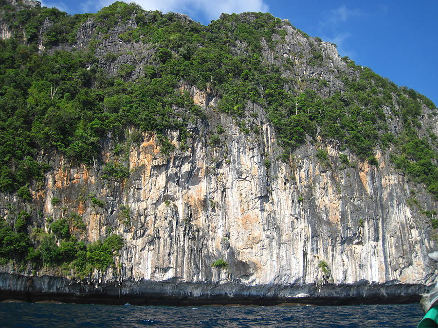 Boat Photograph - Long Boat Tour - Phi Phi Island - 011361 by DC Photographer
