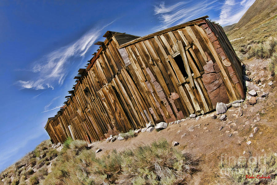 Long Bodie Building Color Photograph by Blake Richards
