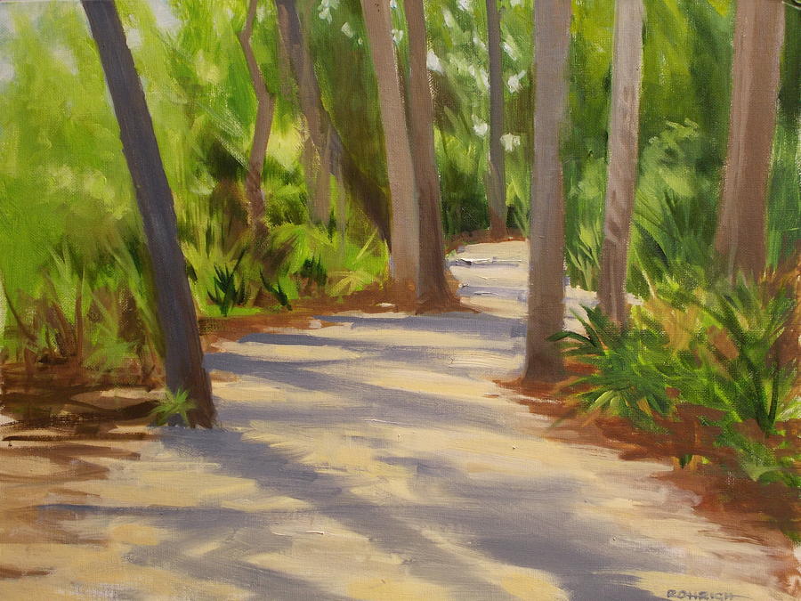 Path Painting - Long Creek Preserve by Robert Rohrich
