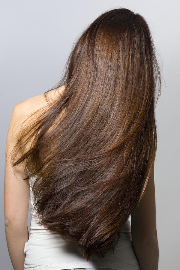 Long hair from behind Photograph by Proxyminder