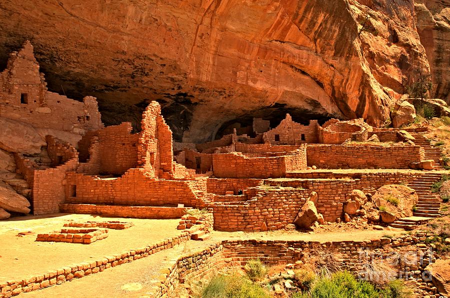 Mesa Verde National Park Photograph - Long House Community by Adam Jewell