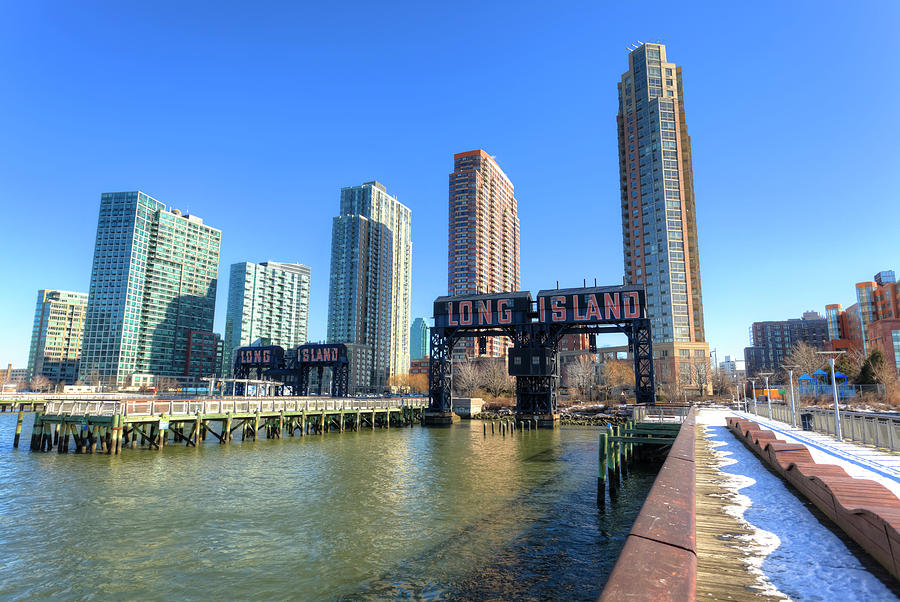 Long Island City Gantry Cranes, New York Photograph by Pawel.gaul