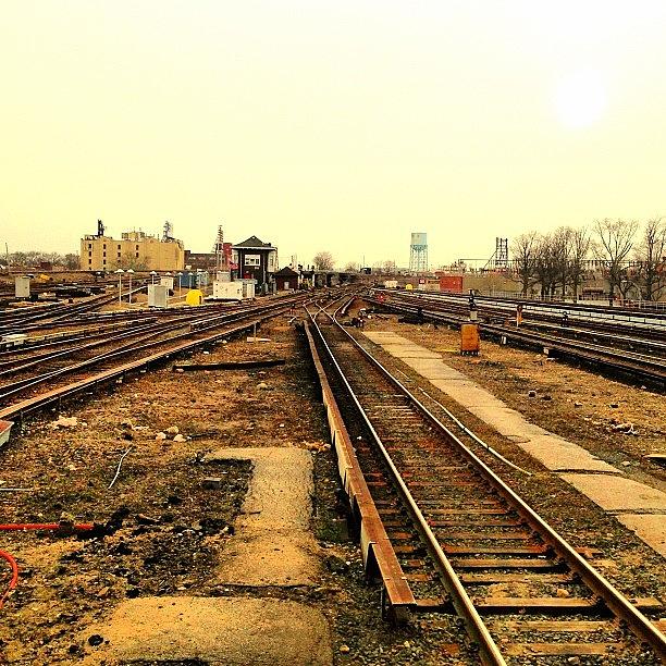 Unique Photograph - Long Island Rail Road to Manhattan by Klm Studioline