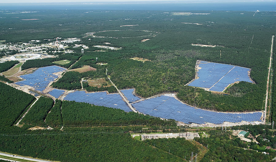 Long Island Solar Farm Photograph by Brookhaven National Laboratory