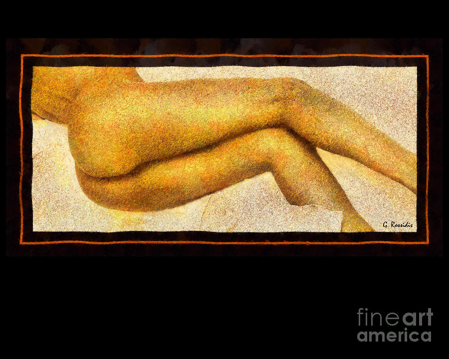 Long legs II Painting by George Rossidis
