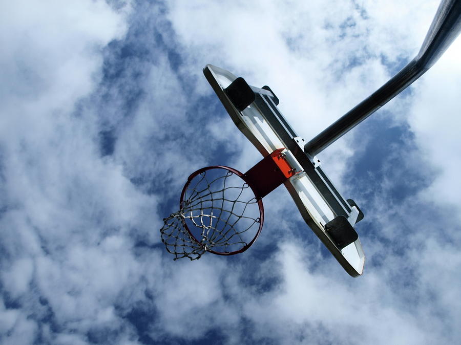 Basketball Photograph - Long Shot by Tom Druin