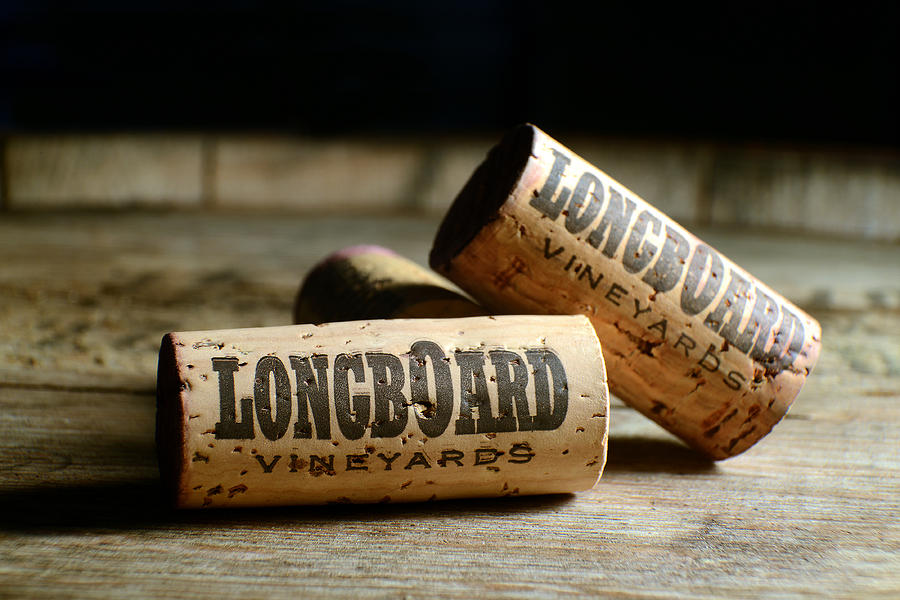 Wine Photograph - Longboard Corks by Jon Neidert