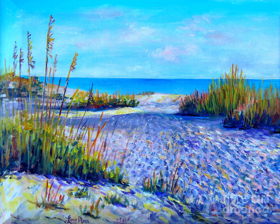 Longboat Key View Painting by Lou Ann Bagnall