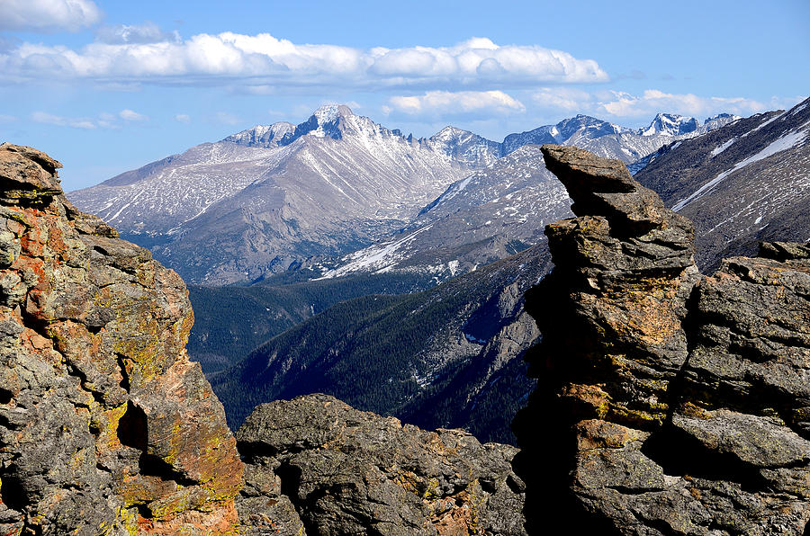 Longs Peak from The Rock Cut Photograph by Tranquil Light Photography