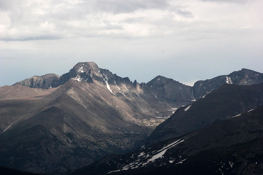 Longs Peak Rocky Mountains Photograph by Mary Bedy