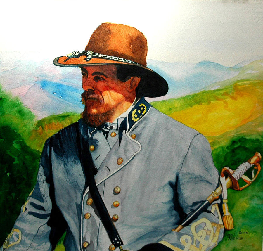 Look Away Dixie Land Painting by Ron Lace