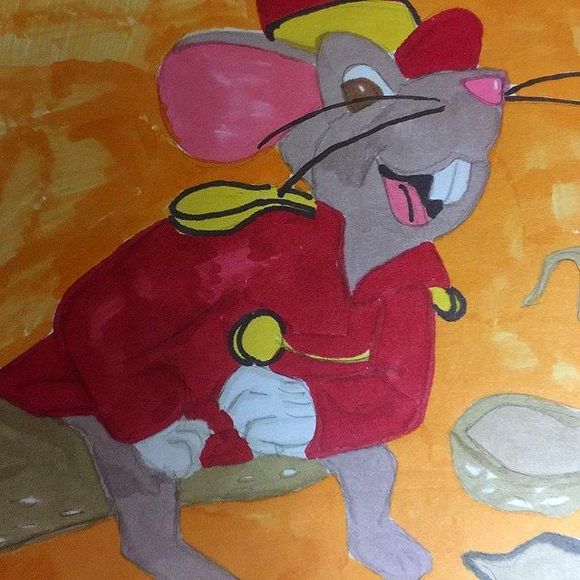 Look Like This Mouse Was Enjoying To Photograph by Charita Padilla