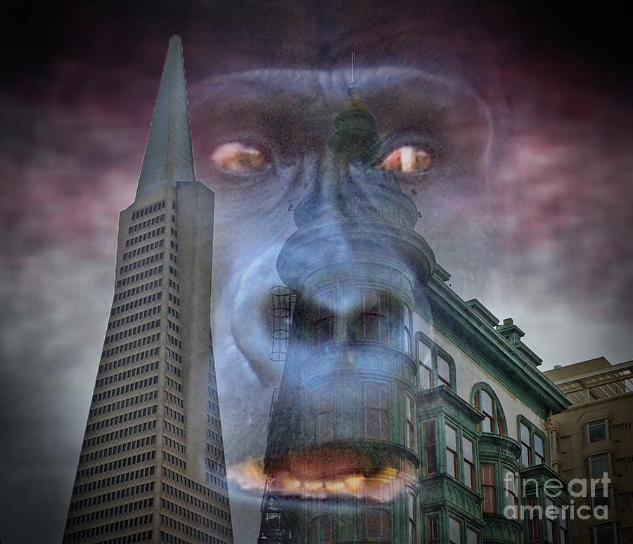 Look Out San Francisco King Kong is coming  Photograph by Jim Fitzpatrick