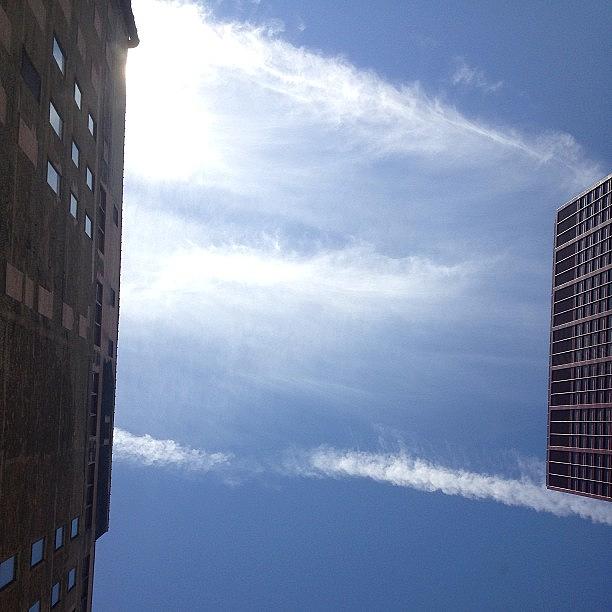 Chicago Photograph - Look Up At The Parking Lot. #parkinglot by Rachel Yang