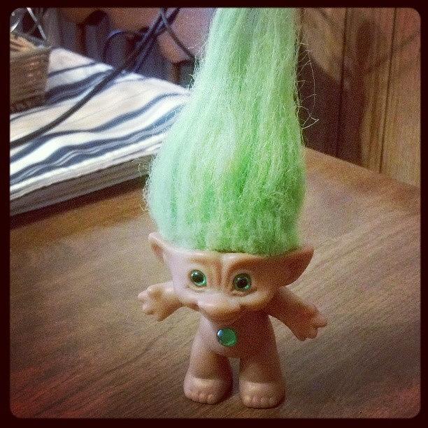 Doll Photograph - Look What I Found. #troll #doll by Stephanie Gould