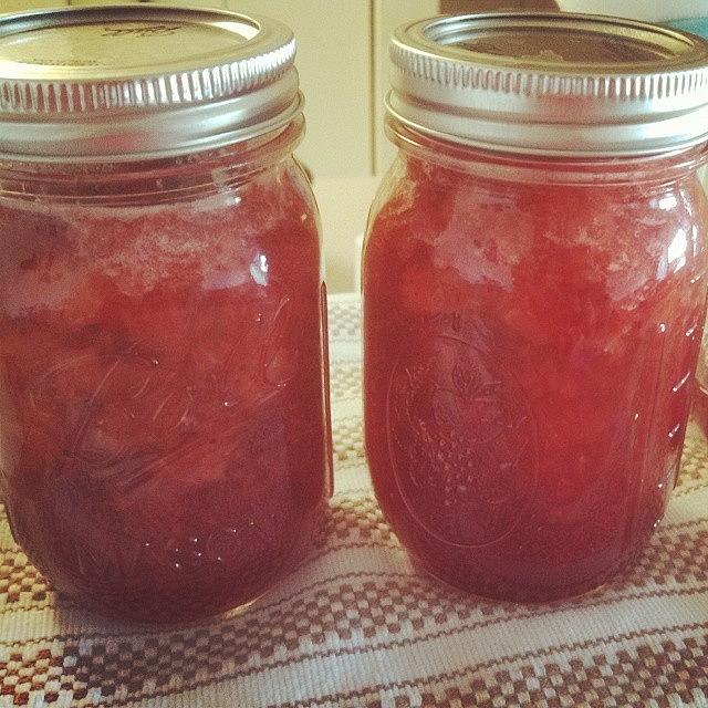 Look What I Made!!!..strawberry Jam!!! Photograph by Tabitha Davis