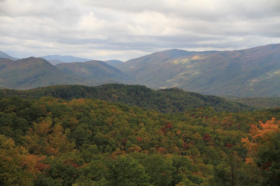 Looking Down On The Majestic Smokies Photograph by Dan Sproul