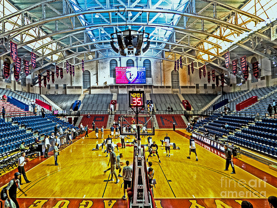 Architecture Photograph - Looking Down The Length of the Court by Tom Gari Gallery-Three-Photography