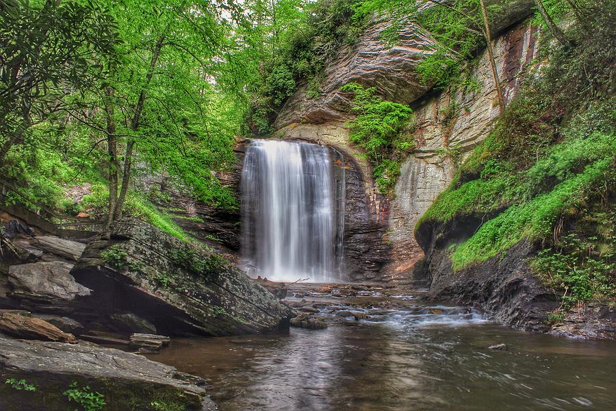 Looking Glass Falls Photograph by Chris Berrier