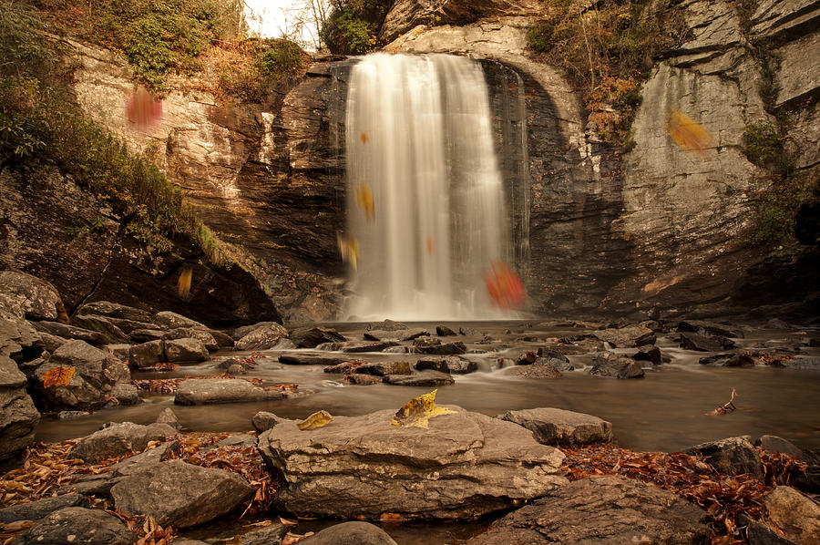 Looking Glass falls III Photograph by Dennis Ludlow | Fine Art America