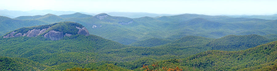 Looking Glass Rock and Valley in the Spring Photograph by Duane McCullough