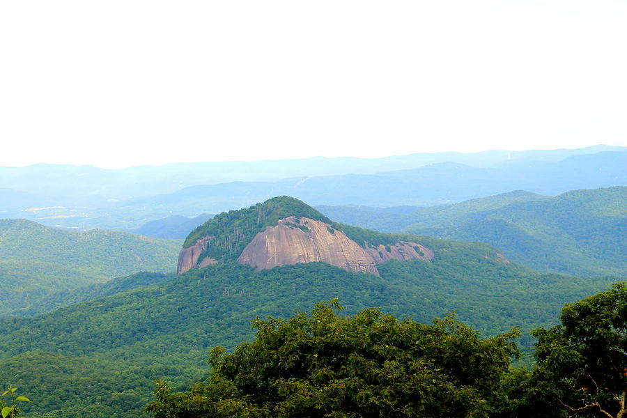 Mountain Photograph - Looking Glass Rock by Mary Koval
