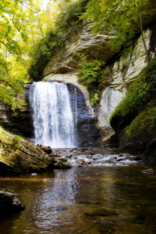 Waterfall Photograph - Looking Glass by Steven Richardson
