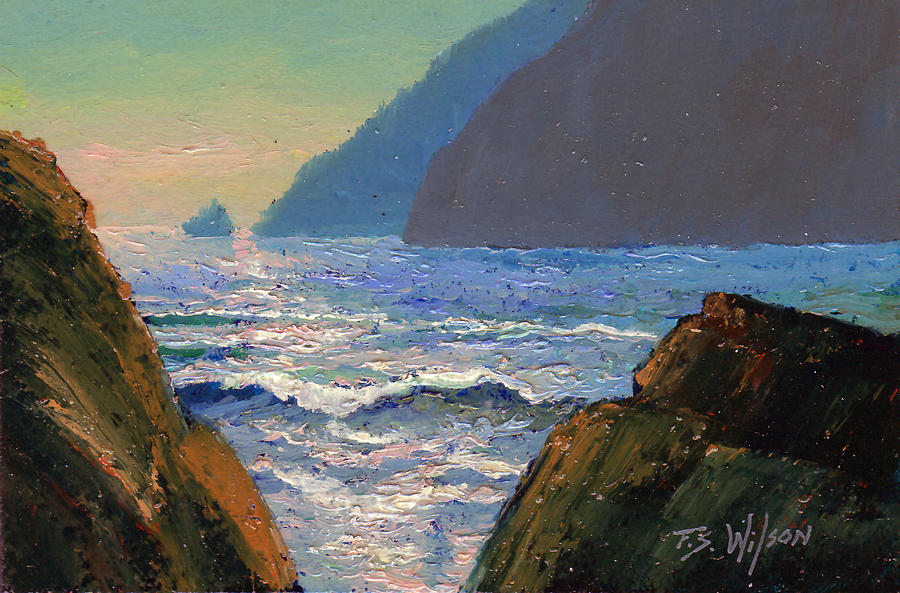 Looking North Painting by Frank Wilson