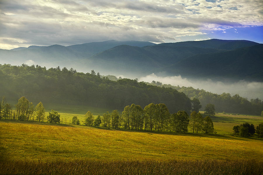 Looking out over Cades Cove Photograph by Andrew Soundarajan | Fine Art ...
