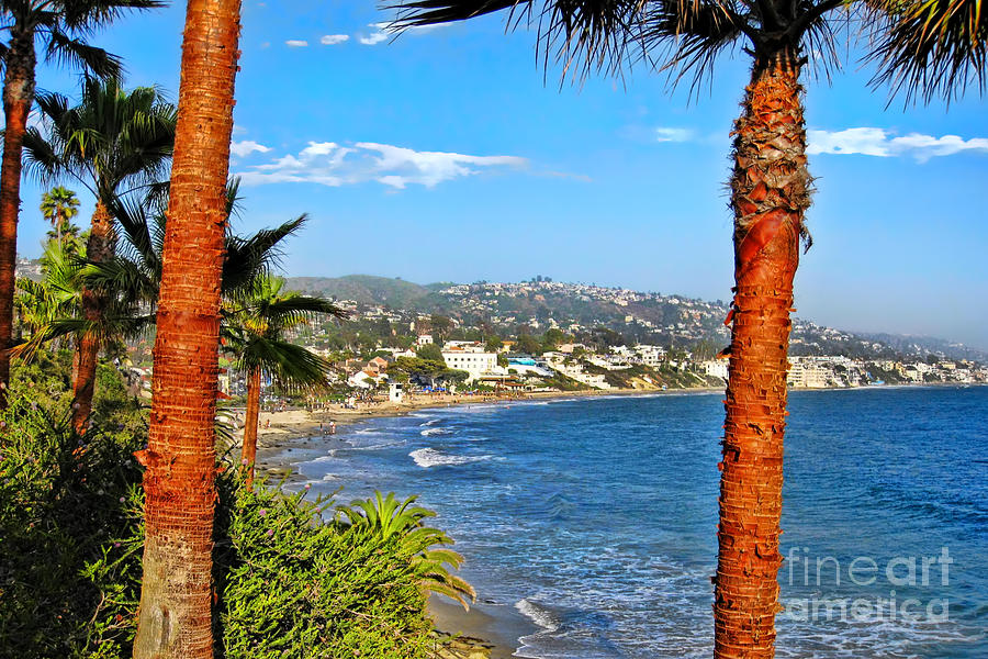 Looking Out over Laguna Beach Photograph by Mariola Bitner