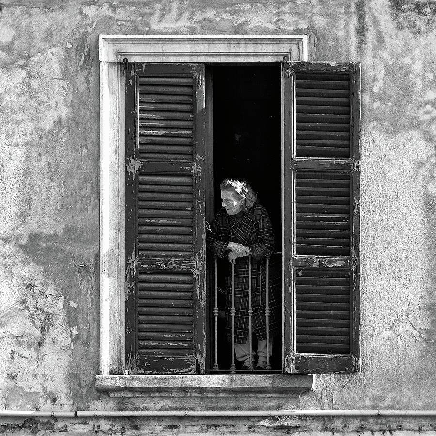 Looking outside Photograph by Roberto Pagani